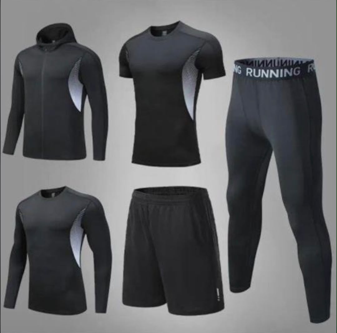 ✨ Ensemble de sport 5 pièces Premium